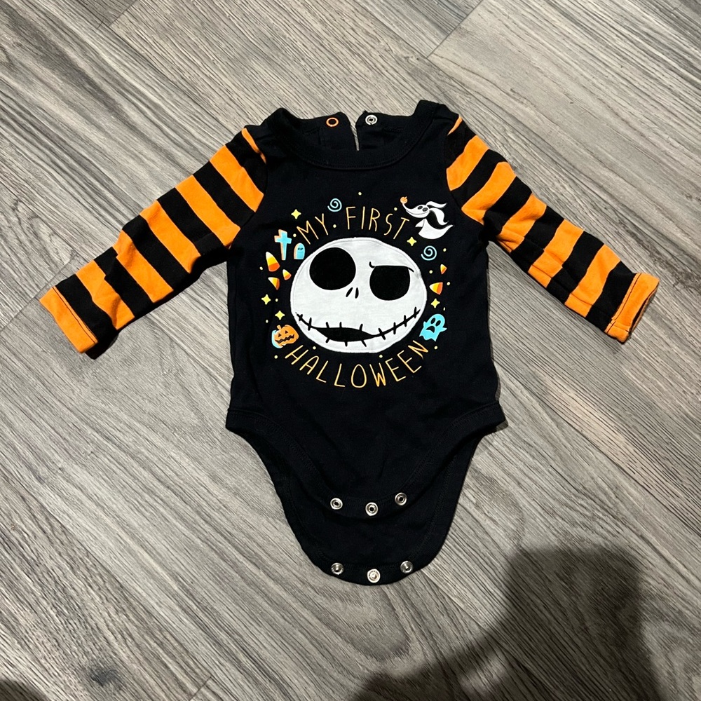 Disney Baby Nightmare Before Christmas Baby’s First Halloween Onesie 3-6m